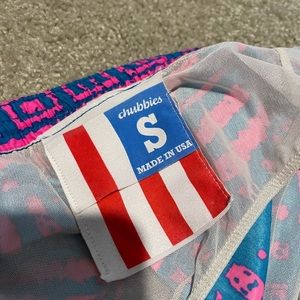 Chubbies retro print